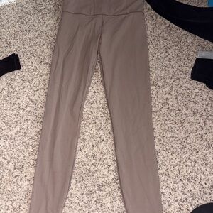 Tan Athleta Elation 7/8s Leggings